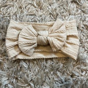 Cable Knit Baby Headband